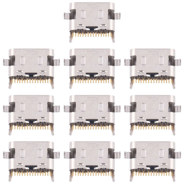 10pcs Original Charging Port Connector, For Samsung Galaxy Tab A9+ SM-X210/X215, For Samsung Gala...