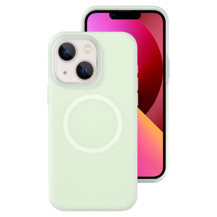 Jelly Liquid Silicone MagSafe Magnetic Phone Case, For iPhone 13 Pro Max, For iPhone 13 Pro, For ...