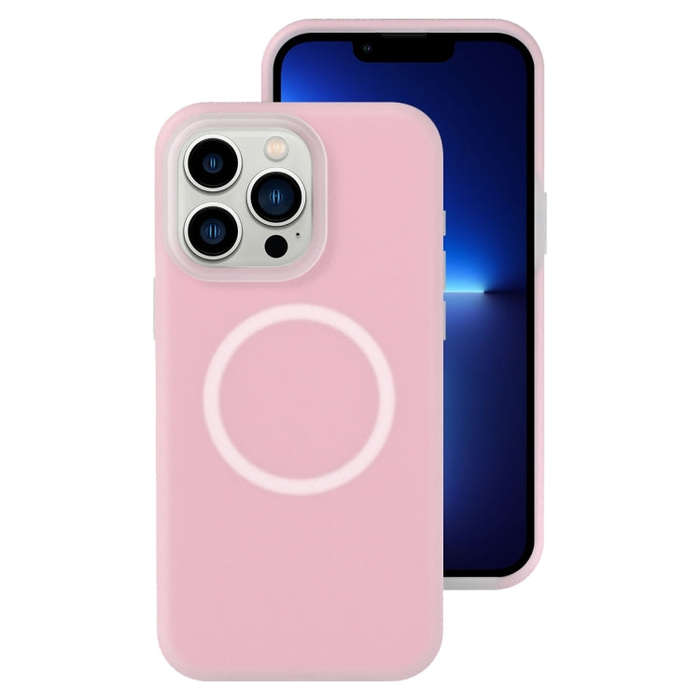 Jelly Liquid Silicone MagSafe Magnetic Phone Case, For iPhone 13 Pro Max, For iPhone 13 Pro, For ...