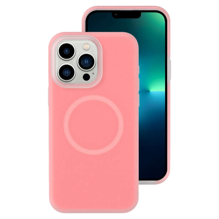 Jelly Liquid Silicone MagSafe Magnetic Phone Case, For iPhone 13 Pro Max, For iPhone 13 Pro, For ...