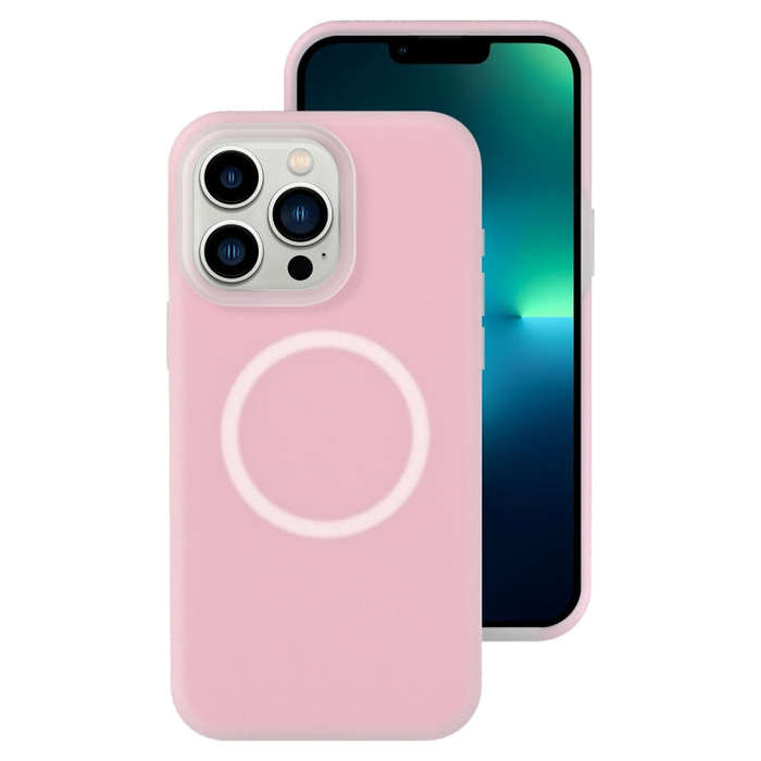 Jelly Liquid Silicone MagSafe Magnetic Phone Case, For iPhone 13 Pro Max, For iPhone 13 Pro, For ...