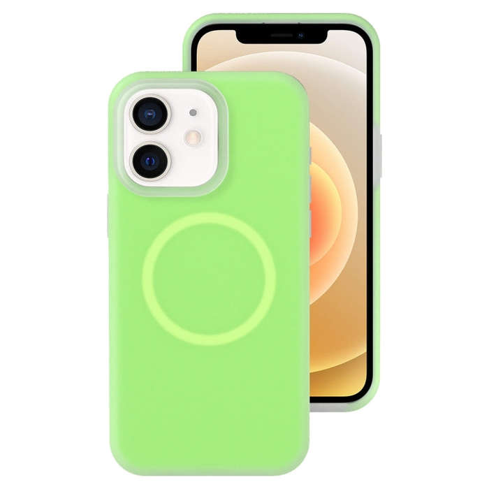 Jelly Liquid Silicone MagSafe Magnetic Phone Case, For iPhone 13 Pro Max, For iPhone 13 Pro, For ...