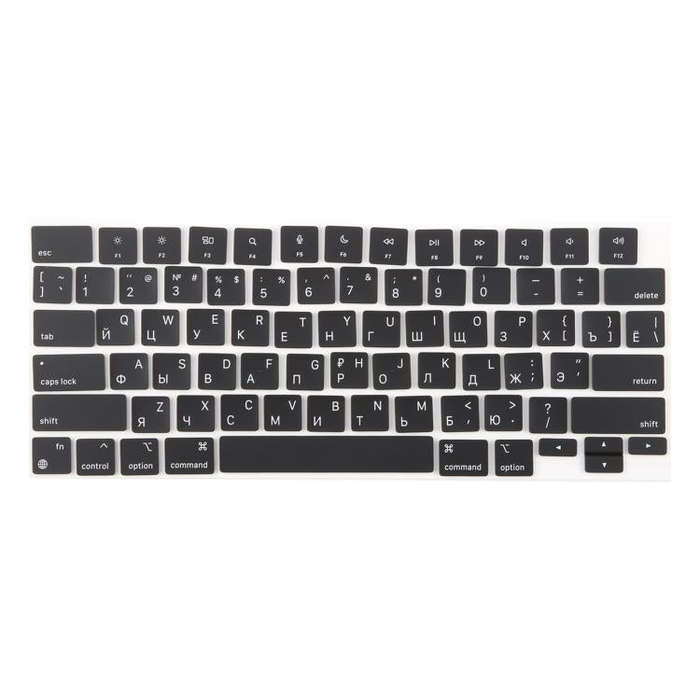 For MacBook A2681 A2941 A3113 A3114 US Small Enter Version Keycaps, Russian, Korean