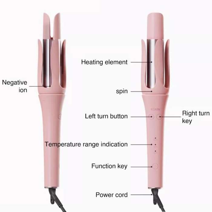 K-SKIN K3 Automatic Electric Hair Curler Iron Hair Styling Tool, K3 (EU Plug), K3 (UK Plug)