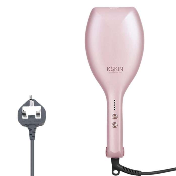 K-SKIN KD885 Negative Ion Electric Hair Curler Iron Hair Styling Tool, KD885 (EU Plug Pink), KD88...