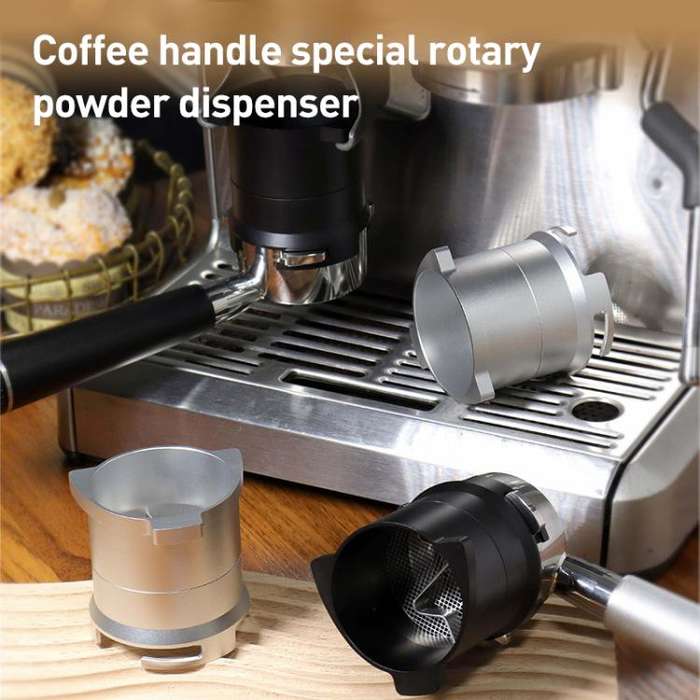 For Breville 8 Series Coffee Machine Handle Rotary Dosing Cup Mug Coffee Powder Feeder, For Brevi...