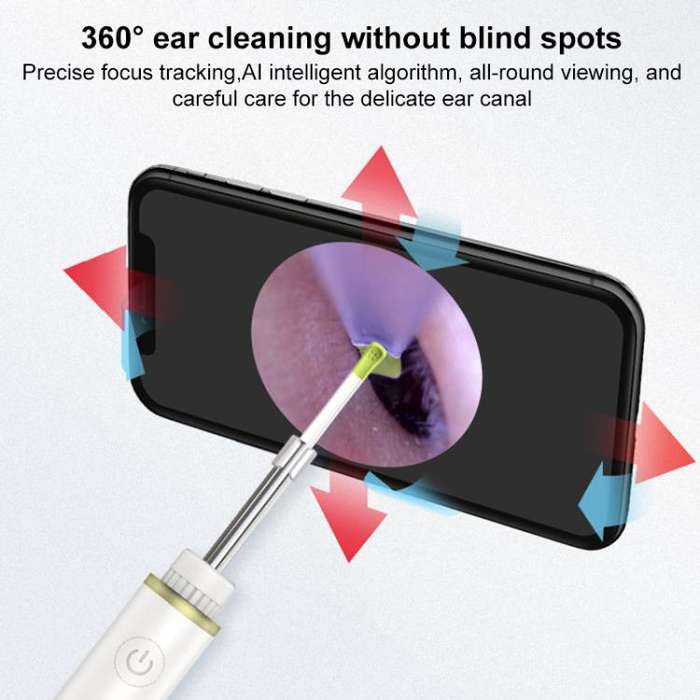 TESLONG SA39A WIFI Smart Visual Otoscope LED Ear Pick, SA39A