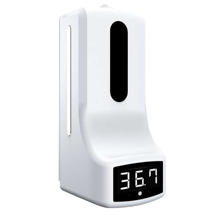 K9 Handsfree Non-contact Body Light-sensitive Distance Sensor Thermometer + 1000ml Automatic Non-...