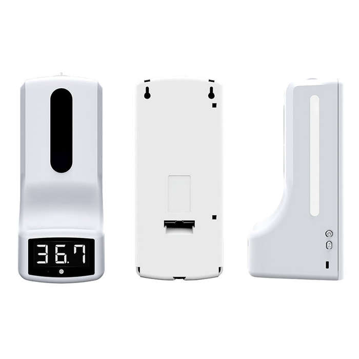 K9 Handsfree Non-contact Body Light-sensitive Distance Sensor Thermometer + 1000ml Automatic Non-...