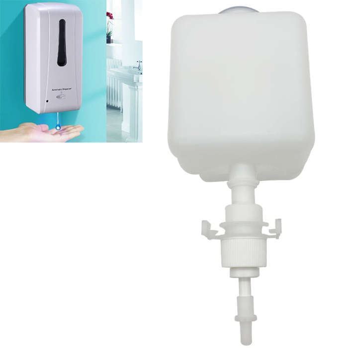 N200 1000ml Wall-mounted Drip Induction Hand Sanitizer Soap Dispenser Dedicated Container for EPP...