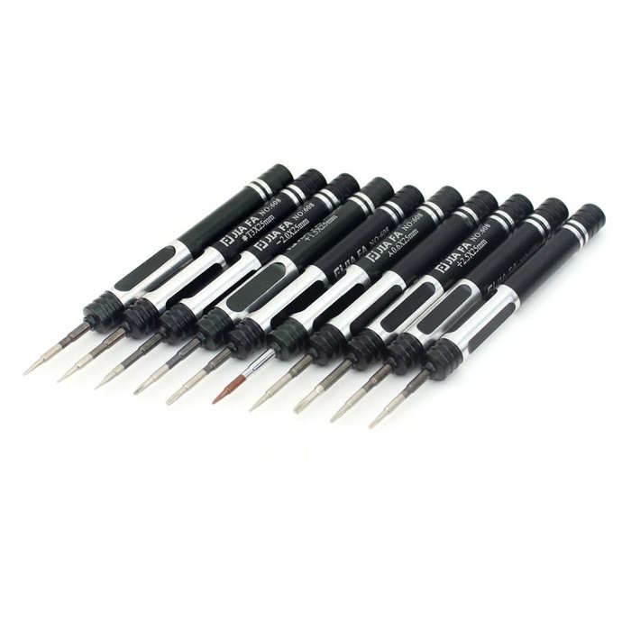 JF-8134 10 in 1 Multi-model Available Metal Mobile Phone Repair Tool Combination Screwdriver