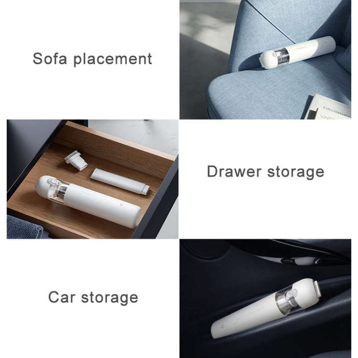 Original Xiaomi Mijia 120W 13000Pa Portable Handheld Car Home Vacuum Cleaner Dust Catcher Cleanin...