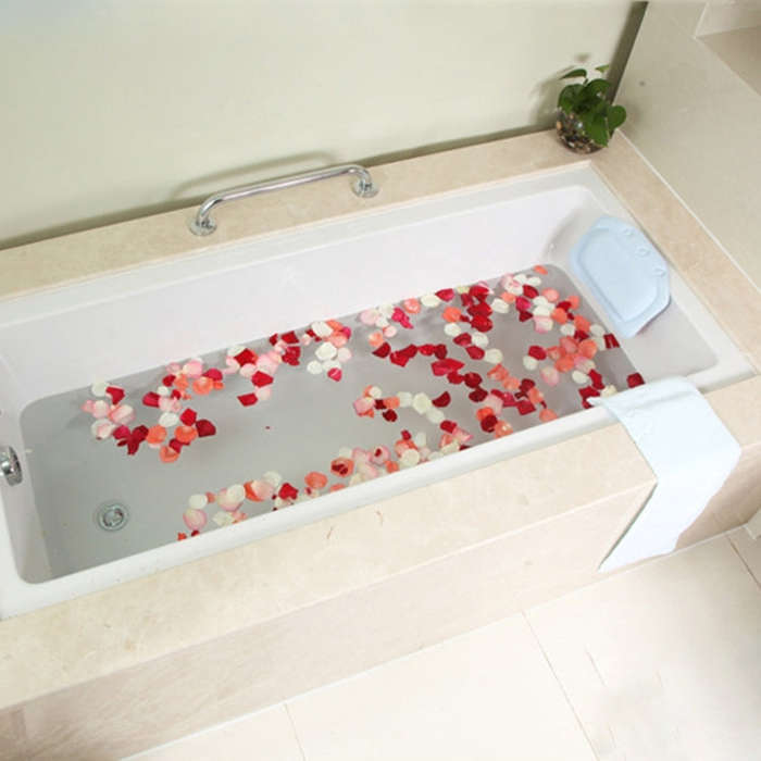 Bathroom Supplies Bathtub Pillow Bath Bathtub Headrest Suction Cup Waterproof Bath Pillows,Random...