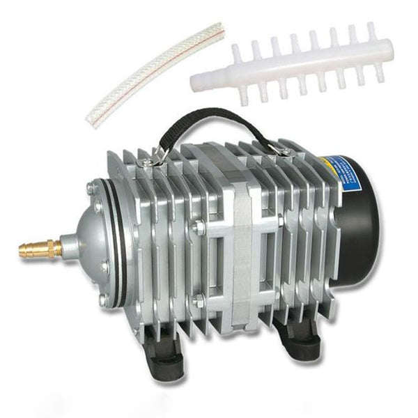 ACO-012 320W 143L/Min Electromagnetic Air Pump Compressor Seafood Fish Tank Increase Oxygen Air F...