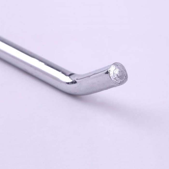 10pcs 3.5mm Supermarket Iron Grid Shelf Hook, Length: 20cm, 3.5mm 20cm