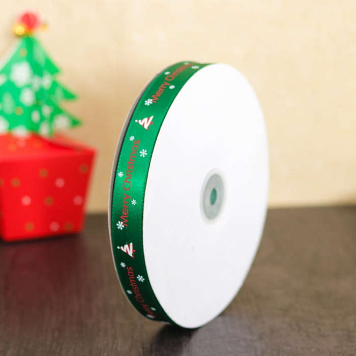 Christmas Gift Box Flowers Packing Coloured Ribbon , Size: 91m x 2cm, Coloured Ribbon