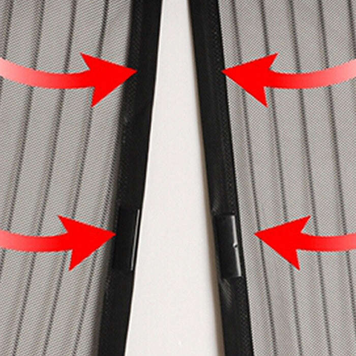 Magnetic Door Curtain Mosquito-proof Screen Door Curtain, Size:190x100cm, Size:190x100cm(Black), ...