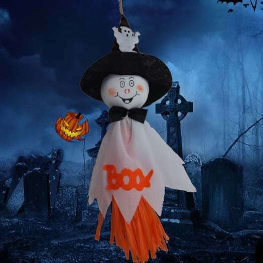Halloween Hanging Ghost Pendant Pumpkin Halloween Decorations, Random Color Delivery, Pumpkin