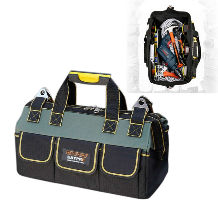 Multi-function Oxford Cloth Cloth Bottom Electrician Belt Pouch Maintenance Tools Handbag Shoulde...