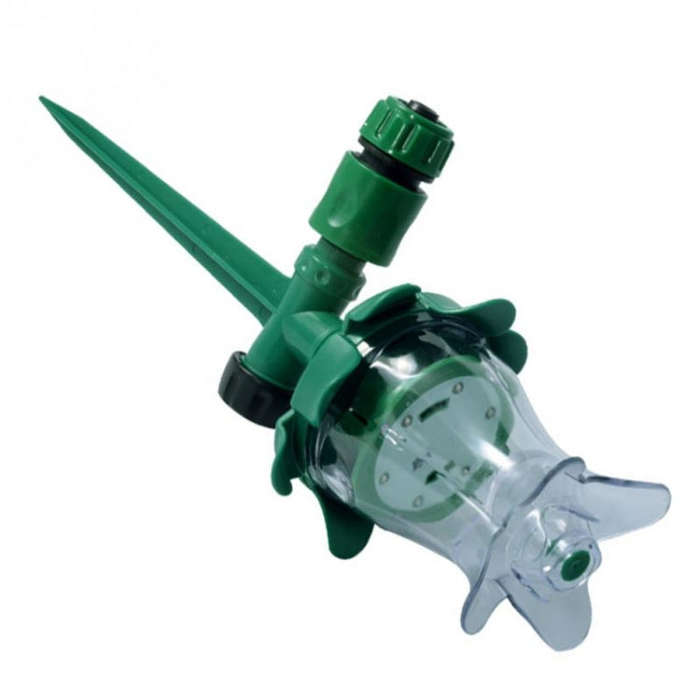 LED Luminous Lawn Sprinkler Automatic Water Sprinkler Garden Outdoor Irrigation Nozzle for Courty...