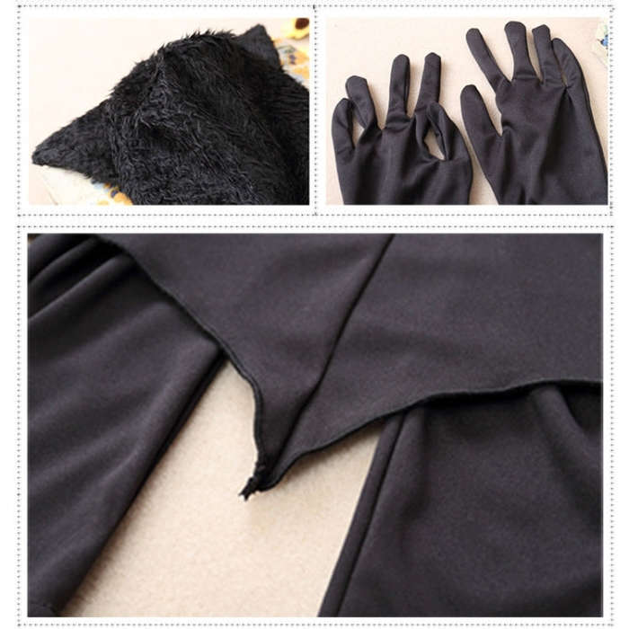 Halloween Costume Children Jumpsuit Bat Style Cosplay Costumes Stage Suit Size:XL, Suggested Heig...