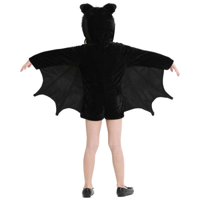 Halloween Costume Children and Women Bat Vampire Clothing Stage Performance Cosplay Clothing, Siz...