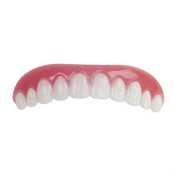 Silicone Whitening Simulation Braces Comfort Fit Flex Curved Teeth Dentures Beauty Tools, Length:...