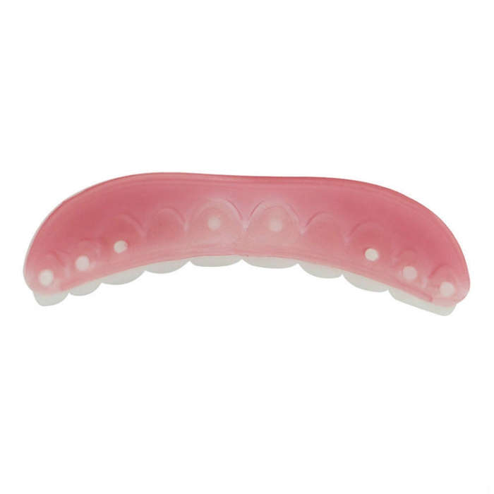 Silicone Whitening Simulation Braces Comfort Fit Flex Curved Teeth Dentures Beauty Tools, Length:...