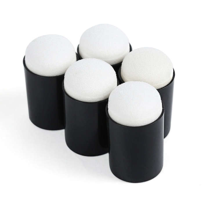 10 PCS Finger Painting Sponge Daubers Coloring Foam Fingertips, Finger Painting Sponge