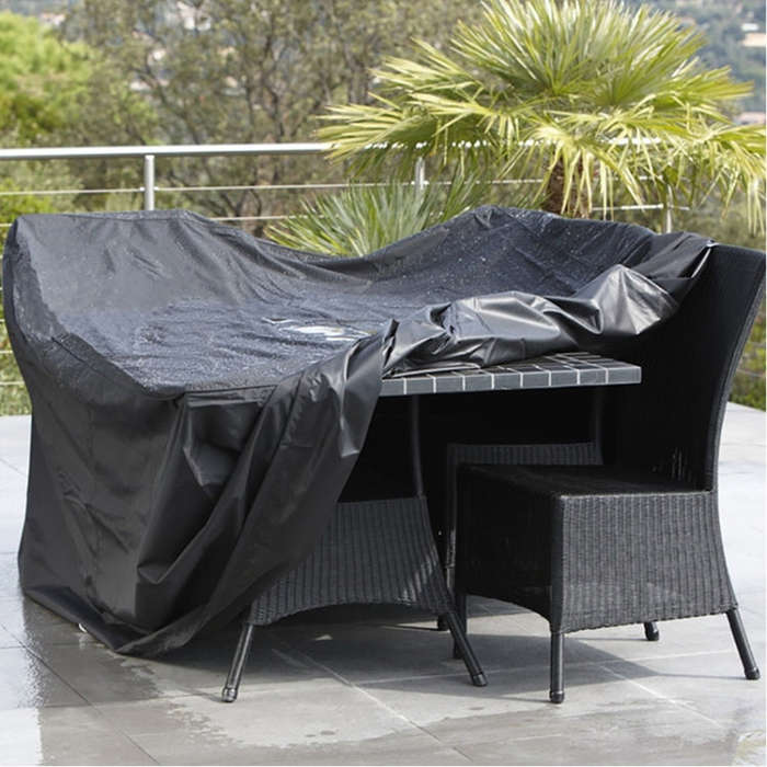 Anti-UV Waterproof Dust-proof 210D Oxford Cloth Folding Table Chairs Protective Cover Outdoor Fur...