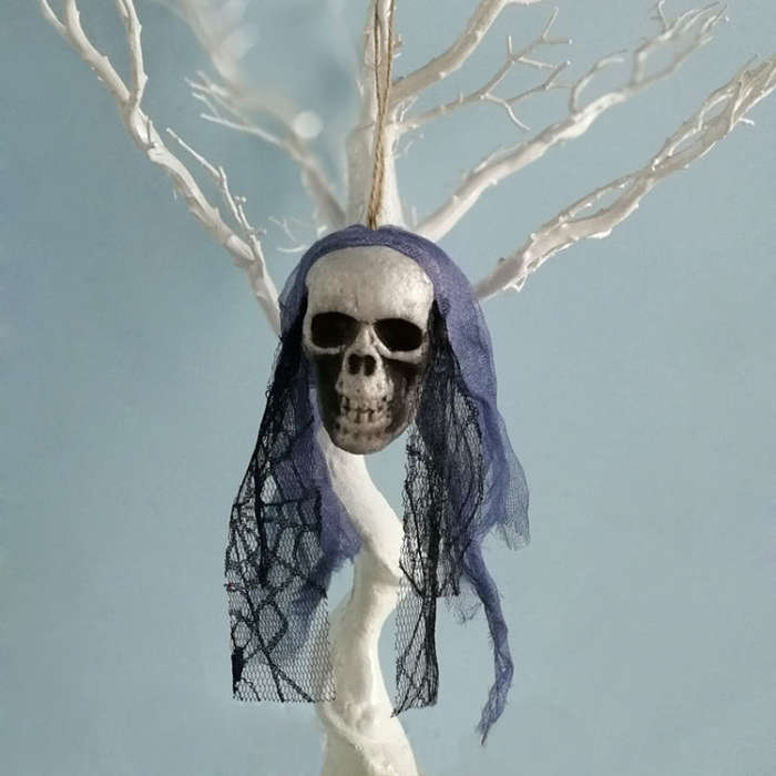 Halloween Decorations Bar KTV Scene Layout Props Bubble Skull Hanging Ornaments, Random Style Del...