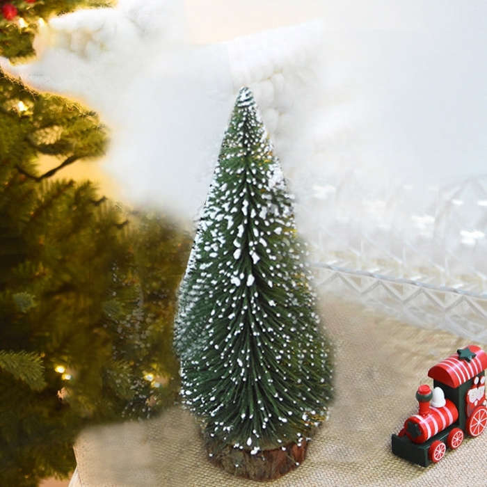 10cm Christmas Decoration Desktop Artificial Christmas Tree, 10 x 4cm
