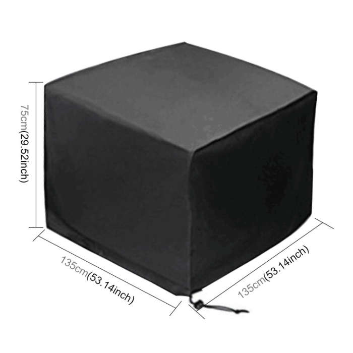 Outdoor Anti-UV Waterproof Dust-proof 210D Oxford Cloth Folding Table Chairs Protective Bag Furni...