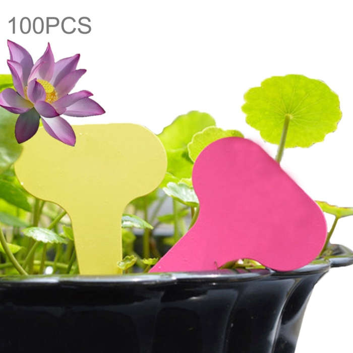100PCS Floral Label Gardening Label Waterproof small card Insert Label Potted Label,Random Color ...
