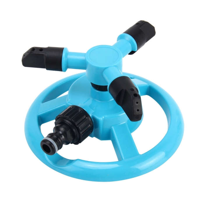 Garden Automatic Rotating Nozzle 360 Degree Rotary Automatic Sprinkler Garden Lawn Watering Nozzl...