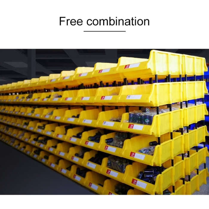 Thickened Oblique Plastic Box Combined Parts Box Material Box, Random Color Delivery, Size: 40cm ...
