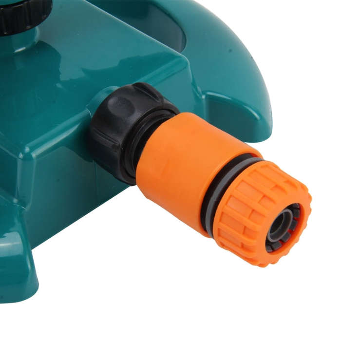 Garden Automatic Rotating Nozzle 360 Degree Rotary Automatic Sprinkler Garden Lawn Watering Nozzl...