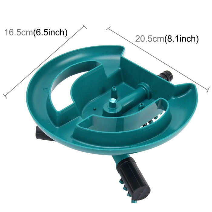 Garden Automatic Rotating Nozzle 360 Degree Rotary Automatic Sprinkler Garden Lawn Watering Nozzl...