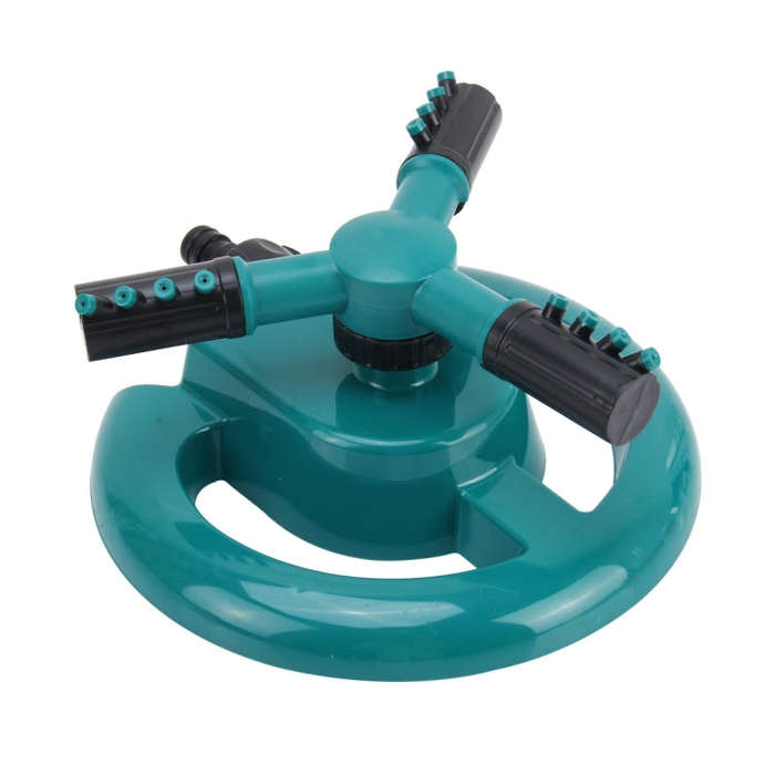 Garden Automatic Rotating Nozzle 360 Degree Rotary Automatic Sprinkler Garden Lawn Watering Nozzl...