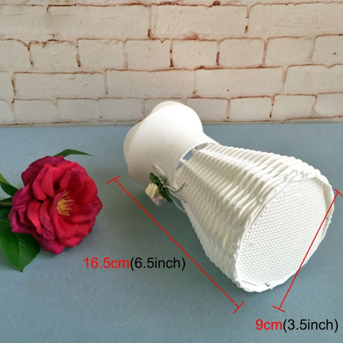 Plastic Flower Pots Medium Size Flower Pots Fashion Balcony Garden Plant Planter Home Decoration,...