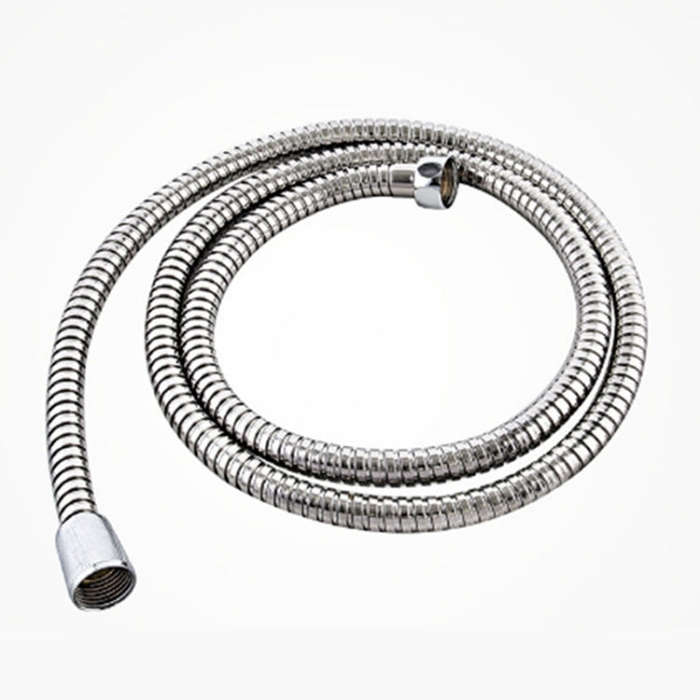 1.5m Flexible Stainless Steel Showerhead Hose Pipe Double Interlock Copper Interface Anti Burst B...