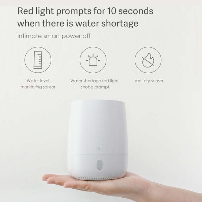 Original Xiaomi Youpin HL 5W Portable Household Office Air Purifier Humidifier Aromatherapy Machi...