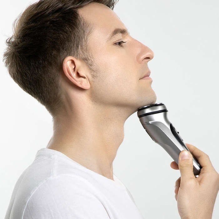 Original Xiaomi ENCHEN Water Proof Triple Rotary Double Ring Blade Shaving Head Electric Recharge...