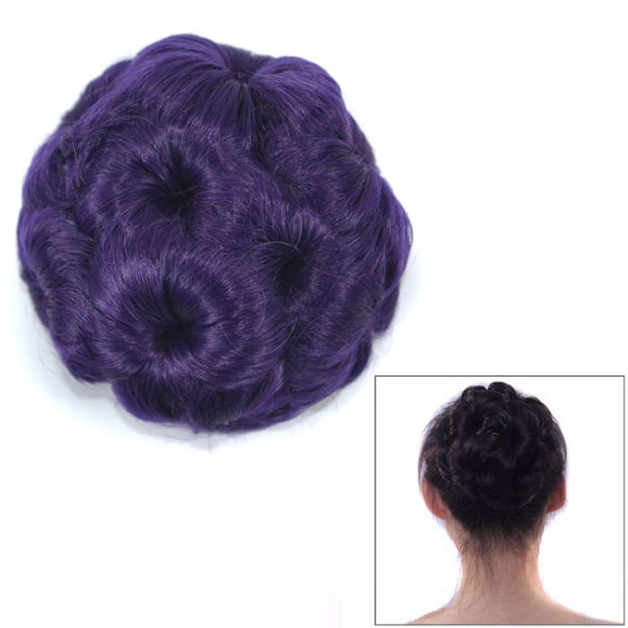 Wig Ball Head Flower Hairpin Hair Bag Wig Headband for Bride, 2M30#, 04C#, 2M33#, BUG#, 1#, 2#, 3...