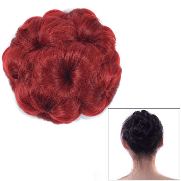 Wig Ball Head Flower Hairpin Hair Bag Wig Headband for Bride, 2M30#, 04C#, 2M33#, BUG#, 1#, 2#, 3...