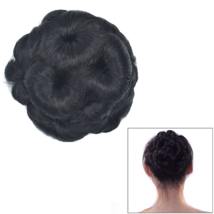 Wig Ball Head Flower Hairpin Hair Bag Wig Headband for Bride, 2M30#, 04C#, 2M33#, BUG#, 1#, 2#, 3...