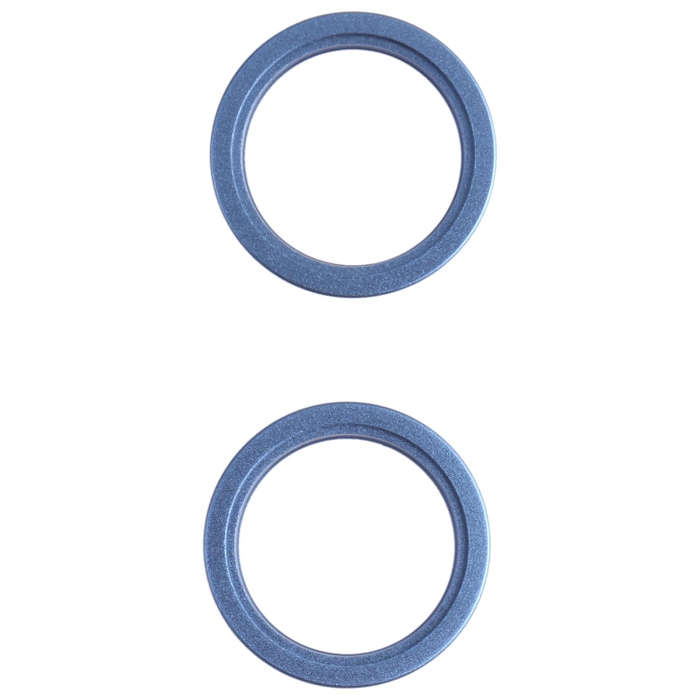 2 PCS Rear Camera Glass Lens Metal Outside Protector Hoop Ring for iPhone 13 mini, For iPhone 13 ...