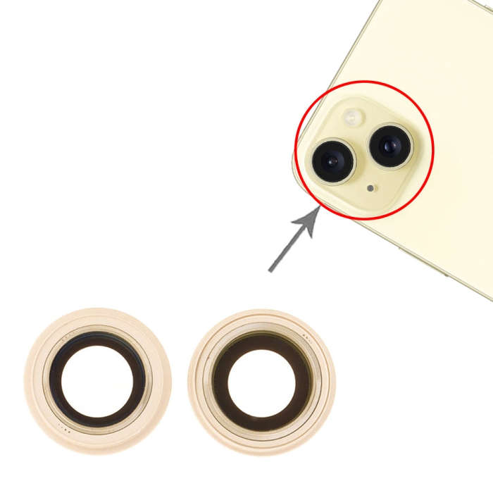 For iPhone 15 / 15 Plus 1set Camera Lens Cover, For iPhone 15 / 15 Plus, For iPhone 15 / 15 Plus ...