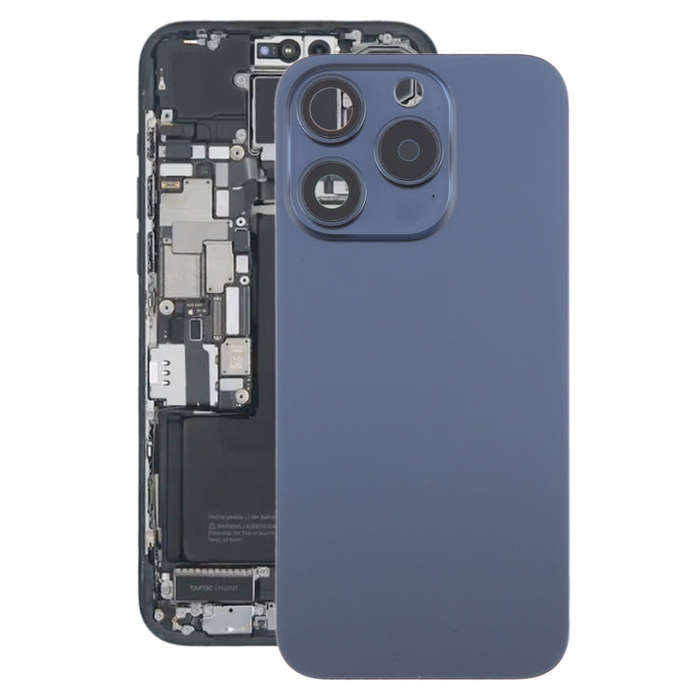 For iPhone 15 Pro Battery Back Cover with Camera Lens Cover + MagSafe Magnet, For iPhone 15 Pro (...