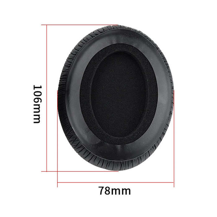 2 PCS For Sennheiser HD280 Pro Headphone Cushion Sponge Cover Earmuffs Replacement Earpads, For S...